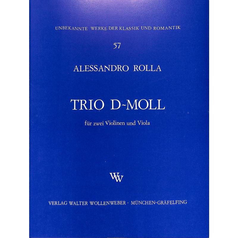Titelbild für WW 57 - TRIO D-MOLL