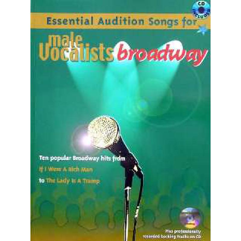 Titelbild für IM 9185A - ESSENTIAL AUDITON SONGS FOR MALE VOCALISTS - BROADWAY