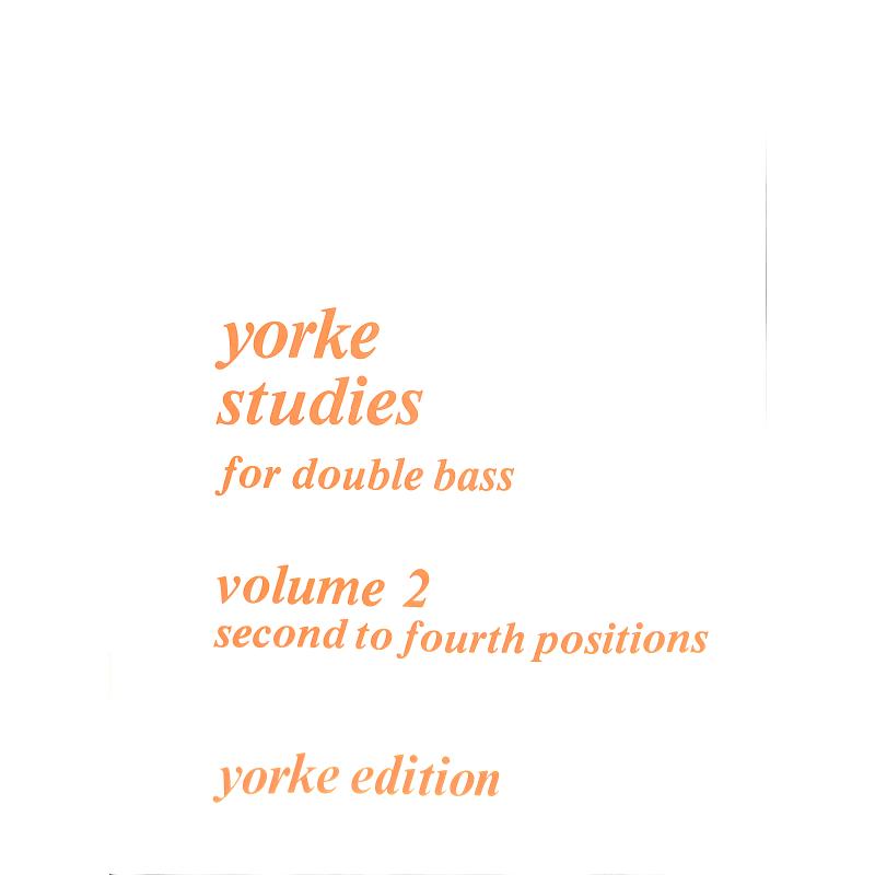 Titelbild für YE 0086 - YORKE STUDIES 2
