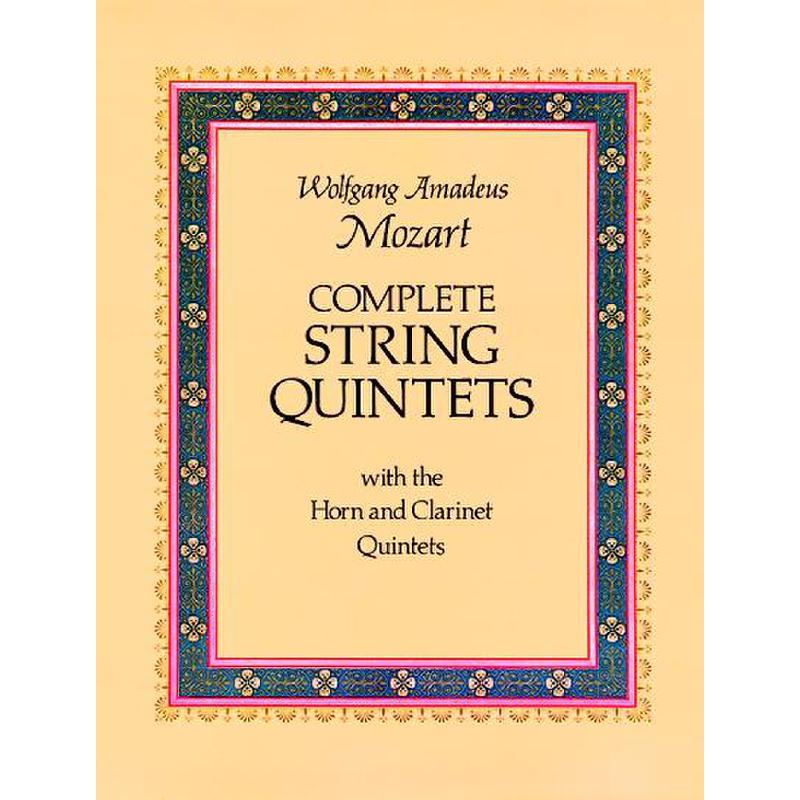 Titelbild für MSDP 10828 - String Quintets with Horn + Klarinette
