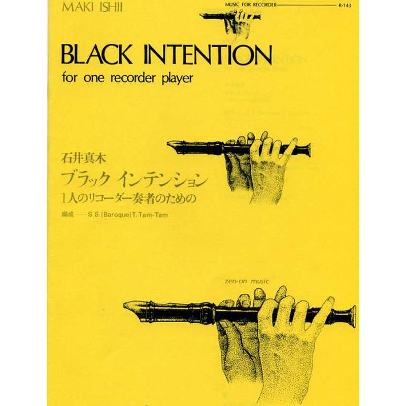 Titelbild für ZENON -R143 - BLACK INTENTION