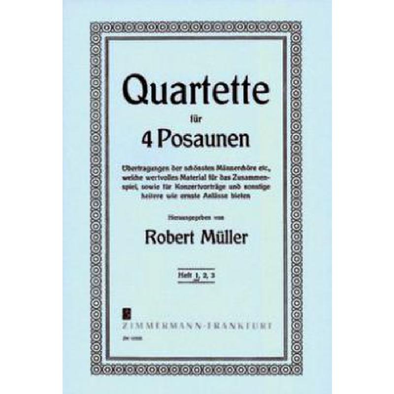 Titelbild für ZM 12330 - QUARTETTE 1