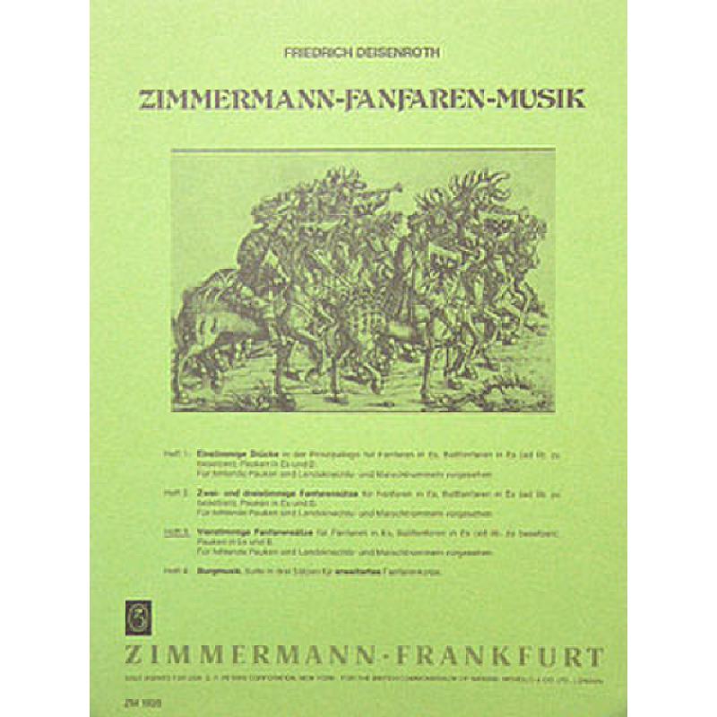 Titelbild für ZM 19280 - FANFAREN MUSIK 3