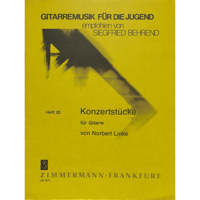 Titelbild für ZM 20790 - KONZERTSTUECKE