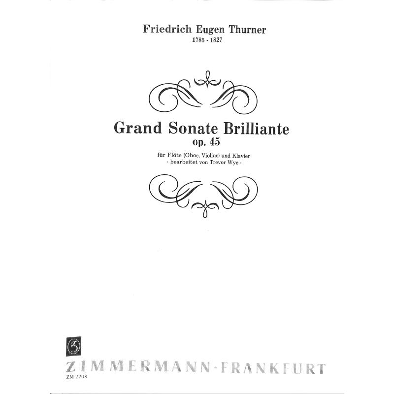 Titelbild für ZM 22080 - GRANDE SONATE BRILLANTE OP 45