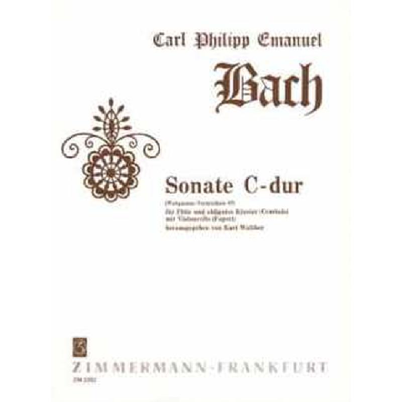 Titelbild für ZM 22830 - SONATE C-DUR