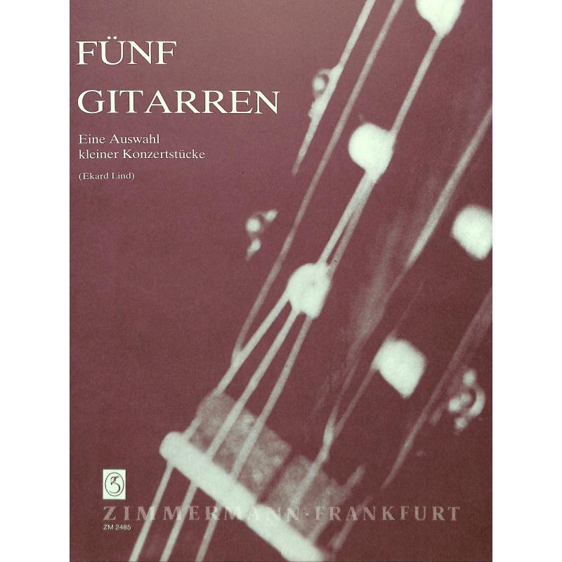 Titelbild für ZM 24850 - 5 GITARREN