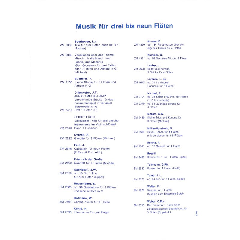 Notenbild für ZM 27520 - ADAGIO KV 356 + 411