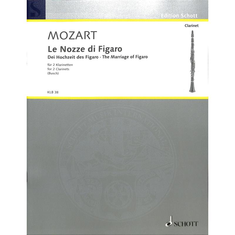 Titelbild für KLB 38 - LE NOZZE DI FIGARO KV 492