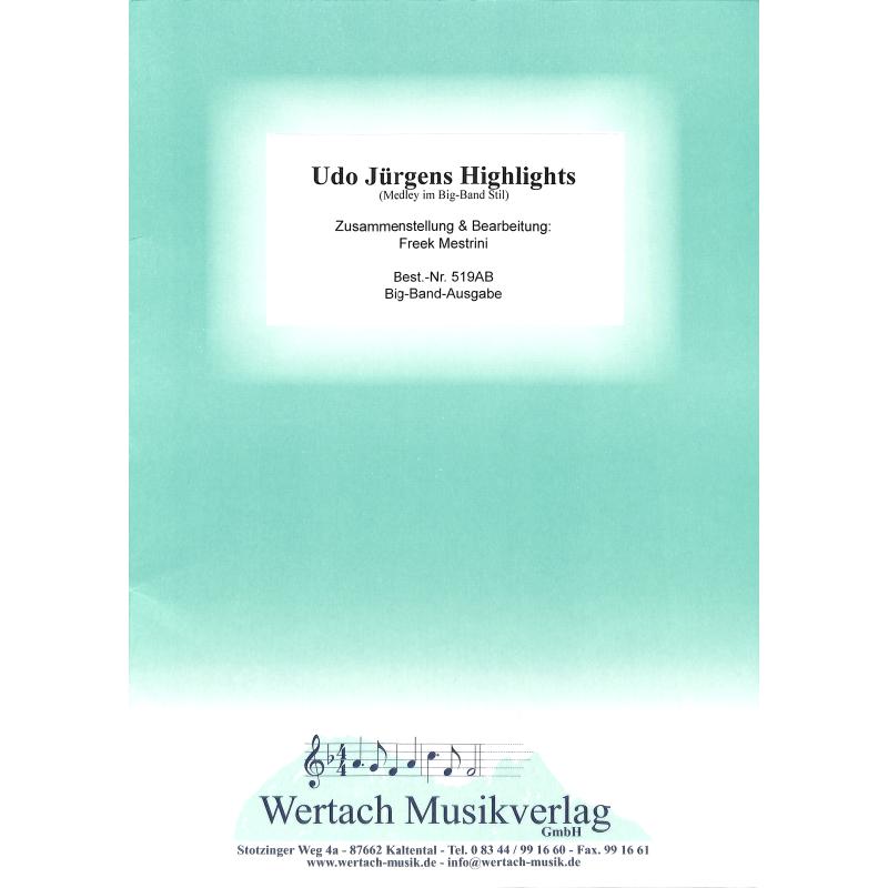Titelbild für WERTACH 519-AB - UDO JUERGENS - HIGHLIGHTS