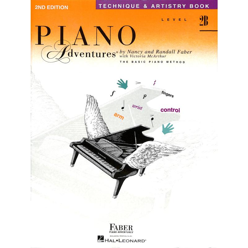 Titelbild für FJH 1099 - PIANO ADVENTURES TECHNIQUE & ARTISTRY 2B