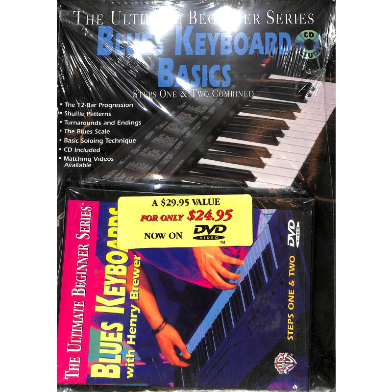 Titelbild für DVD 3002 - BLUES KEYBOARD BASICS 1 + 2