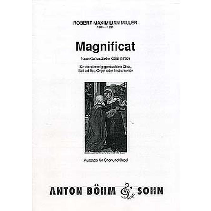 Titelbild für BOEHM 12881-02 - MAGNIFICAT (1980) NACH GALLUS ZEILER
