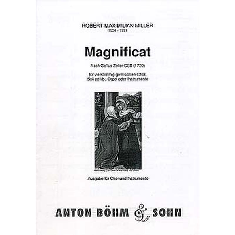 Titelbild für BOEHM 12881-01 - MAGNIFICAT (1980) NACH GALLUS ZEILER
