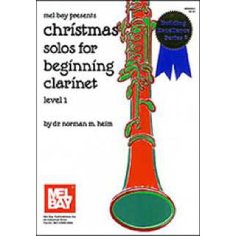 Titelbild für MB 94653 - CHRISTMAS SOLOS FOR BEGINNING CLARINET