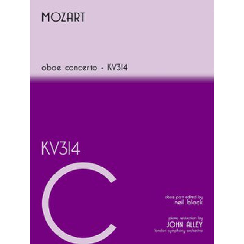 Titelbild für KM 3611692 - KONZERT C-DUR KV 314 (285D) - O