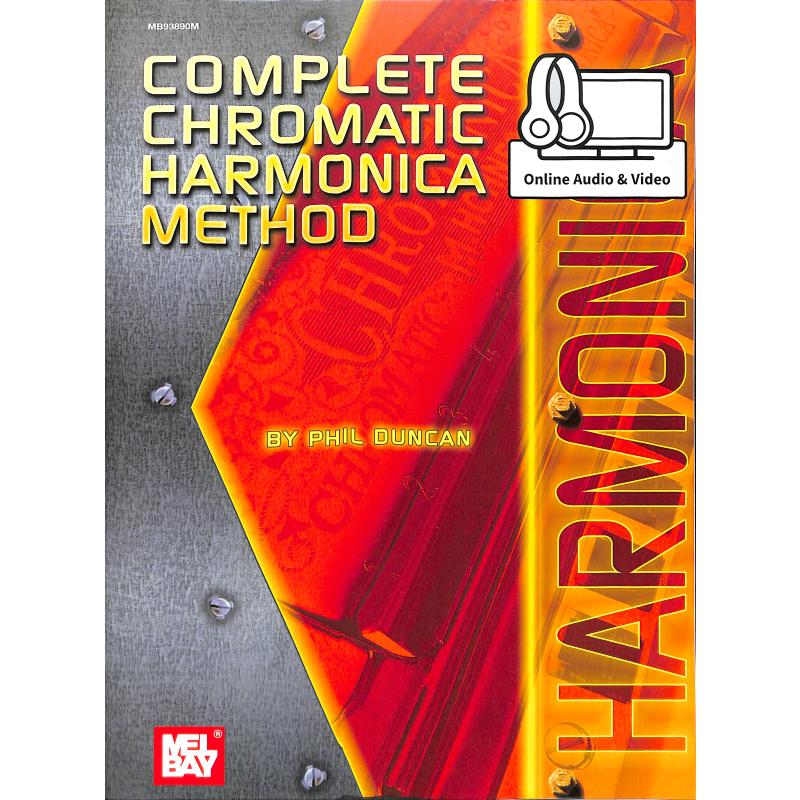 Titelbild für MB 93890 - COMPLETE CHROMATIC HARMONICA METHOD
