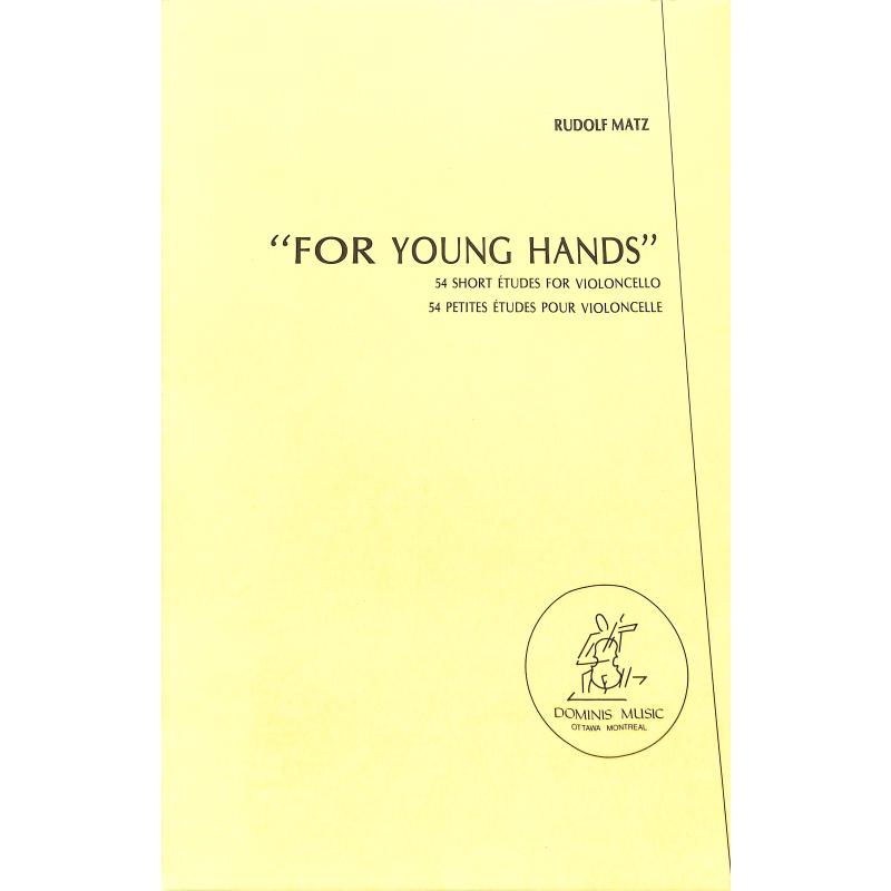 Titelbild für DOMINIS 133 - FOR YOUNG HANDS - 54 SHORT ETUDES