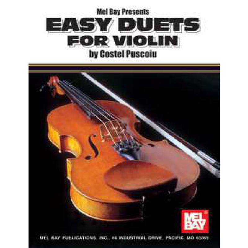 Titelbild für MB 98965 - EASY DUETS FOR VIOLIN