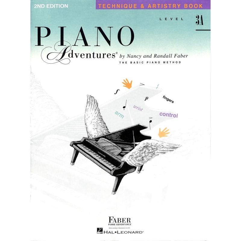 Titelbild für FJH 1100 - PIANO ADVENTURES TECHNIQUE & ARTISTRY BOOK 3A