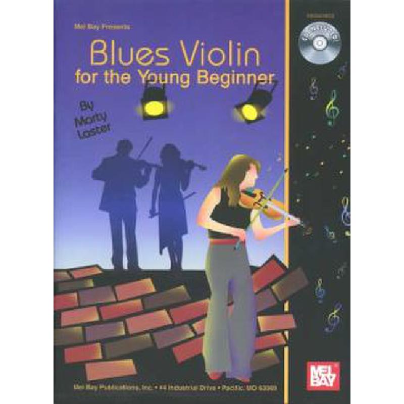 Titelbild für MLB 20824M - Blues violin for the young beginner