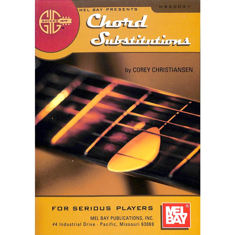 Titelbild für MB 20031 - CHORD SUBSTITUTIONS FOR SERIOUS PLAYERS
