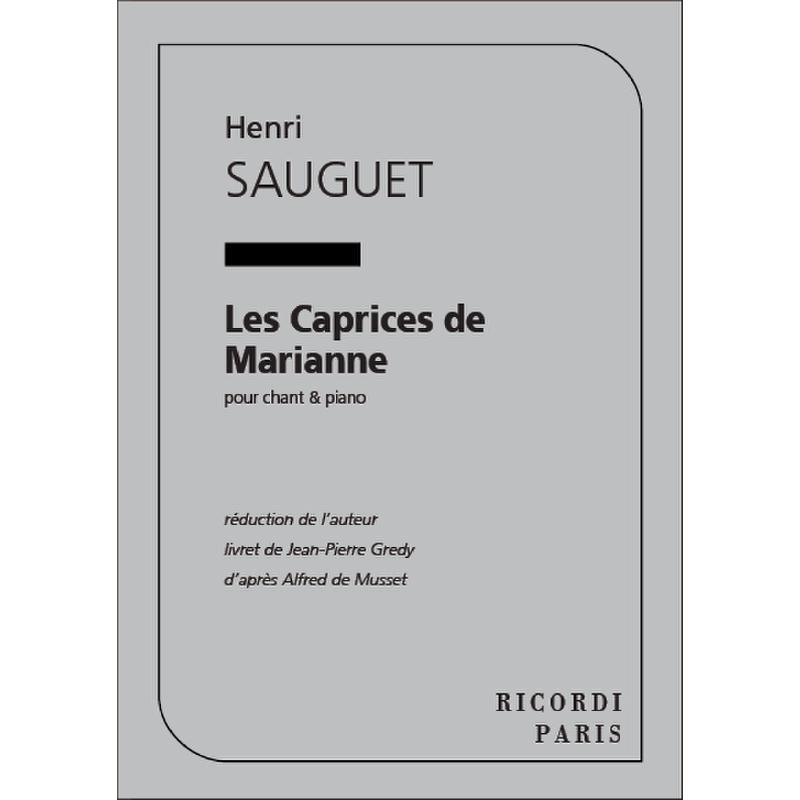 Titelbild für R 1320 - LES CAPRICES DE MARIANNE