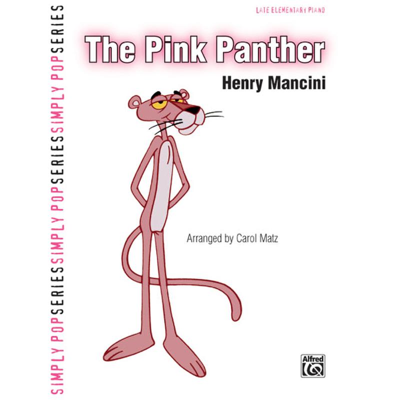 Titelbild für ALF 25703 - THE PINK PANTHER FOR LATE ELEMENTARY PIANO