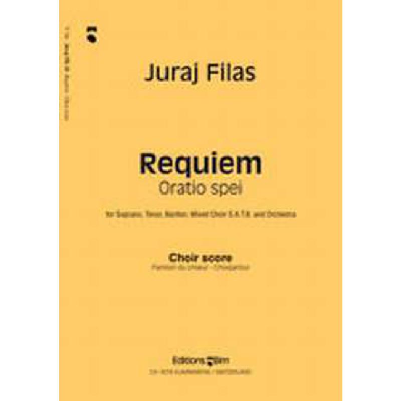 Titelbild für BIM -V34E - REQUIEM - ORATIO SPEI (2002)