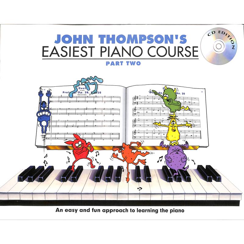 Titelbild für MSWMR 101013 - EASIEST PIANO COURSE 2 - NEW EDITION