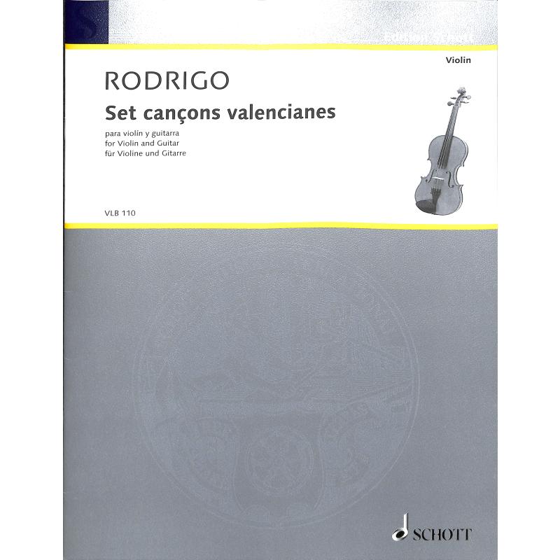 Titelbild für VLB 110 - SET CANCONS VALENCIANES (1982/2002)
