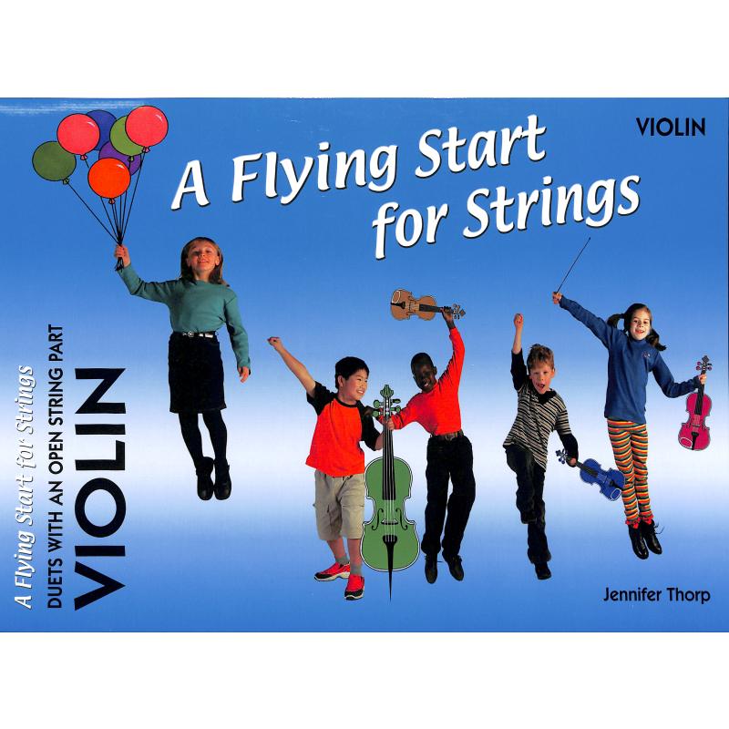 Titelbild für ISBN 1-876611-36-7 - A FLYING START FOR STRINGS - DUETS