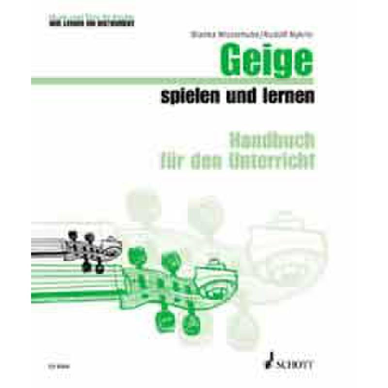 Titelbild für ED 8564 - GEIGE SPIELEN UND LERNEN - HANDBUCH