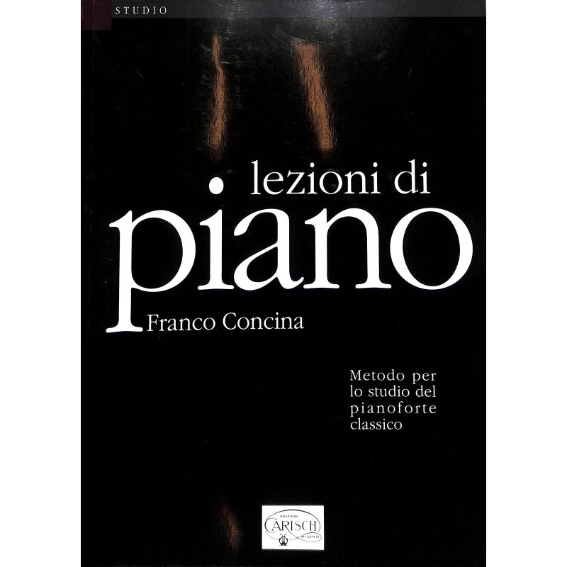 Titelbild für MK 13606 - LEZIONI DI PIANO