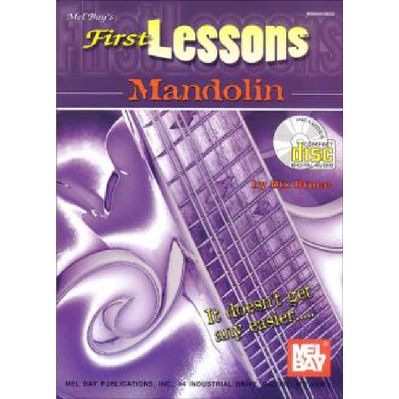 Titelbild für MB 99945BCD - FIRST LESSONS - MANDOLIN