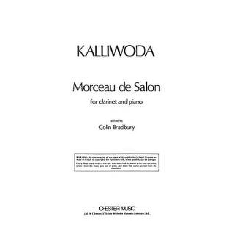 Titelbild für CH 55456 - MORCEAU DE SALON OP 229