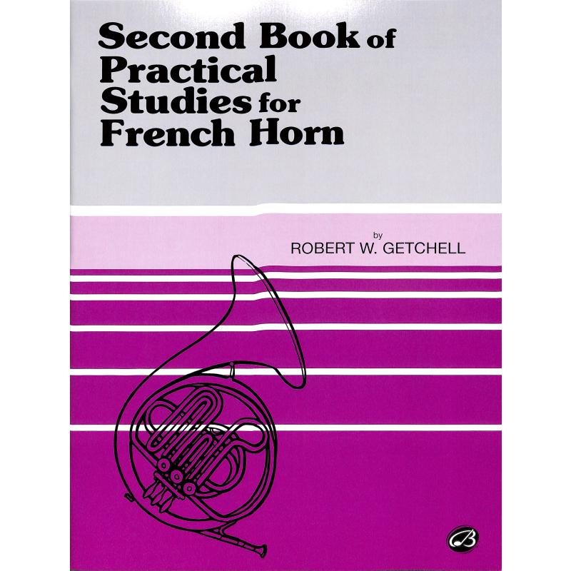 Titelbild für EL 01749 - SECOND BOOK OF PRACTICAL STUDIES FOR FRENCH HORN 2