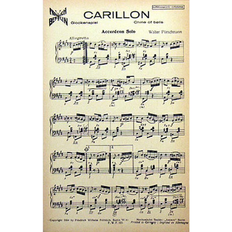 Titelbild für FWF 105 - CARILLON POLKA