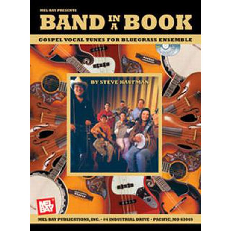Titelbild für MB 20424BCD - BAND IN A BOOK FOR BLUEGRASS ENSEMBLE