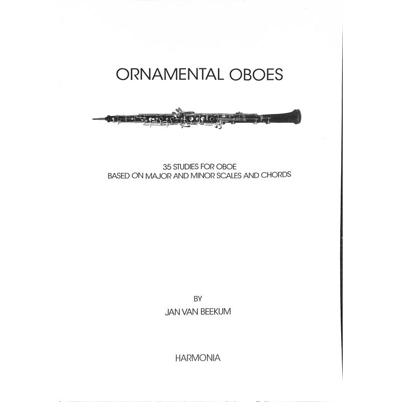 Titelbild für HU 3795 - ORNAMENTAL OBOES - 35 STUDIES