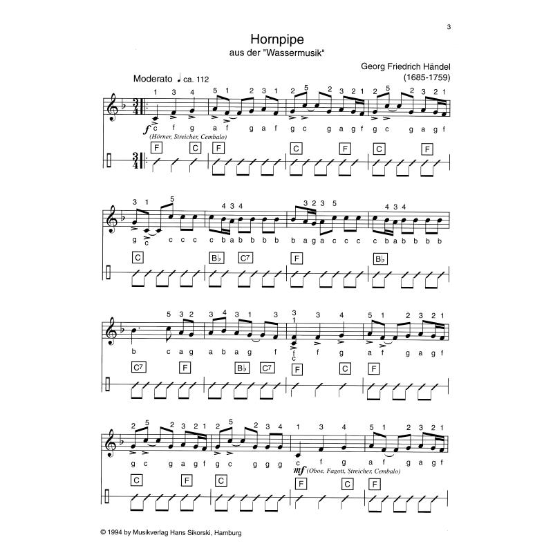 Notenbild für SIK 1473 - KLASSIK HITS 1
