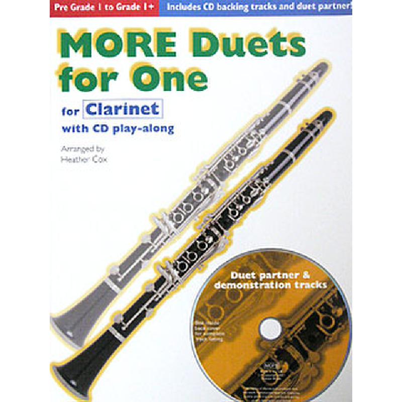 Titelbild für CH 62898 - MORE DUETS FOR ONE