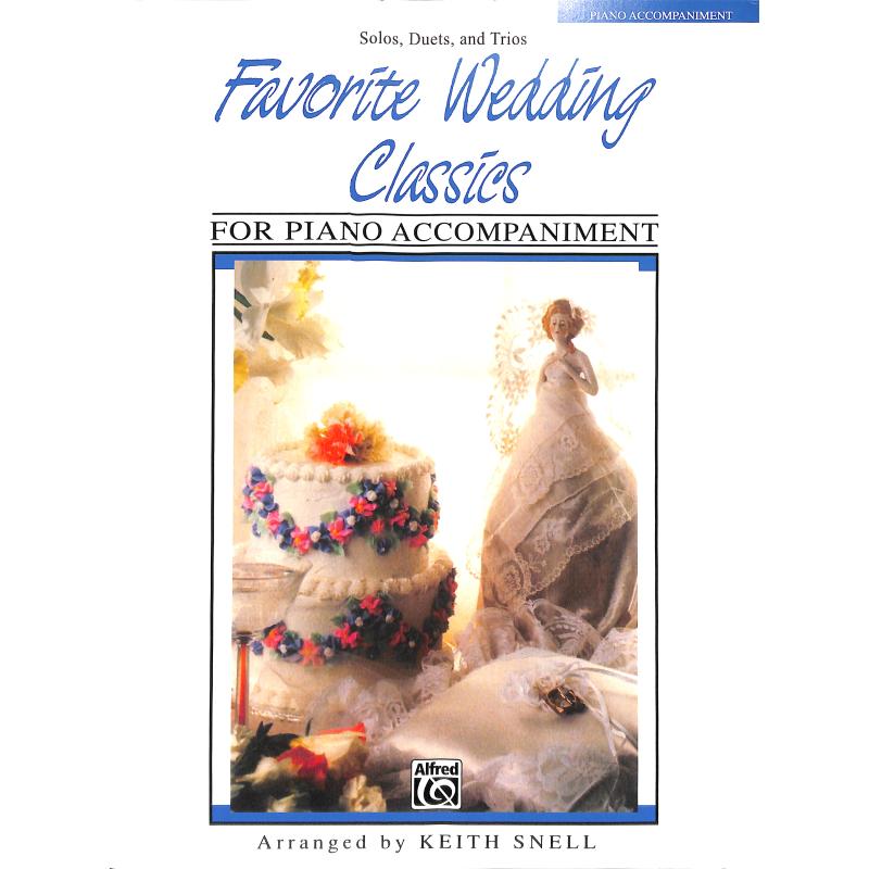 Titelbild für F 3228PAX - FAVORITE WEDDING CLASSICS