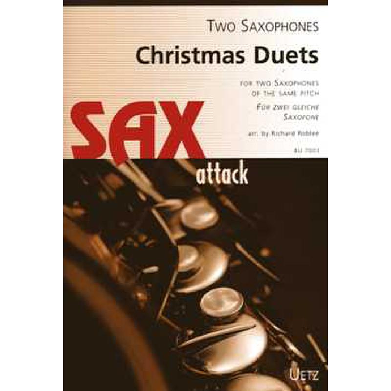 Titelbild für UETZ 7003 - CHRISTMAS DUETS FOR SAX