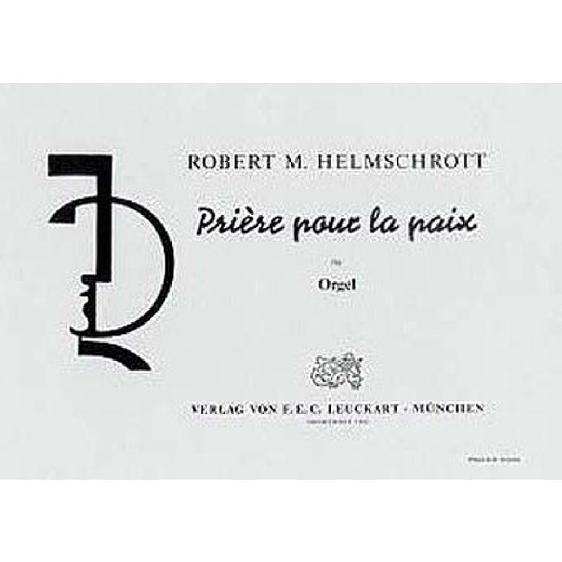 Titelbild für L 10635 - PRIERE POUR LA PAIX