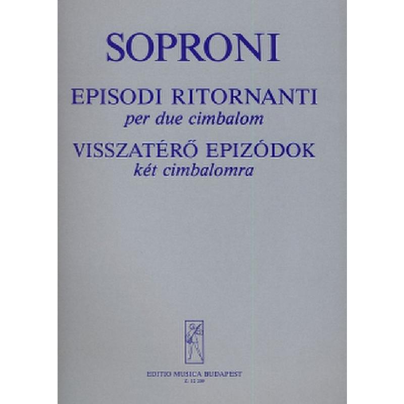 Titelbild für EMB 12209 - EPISODI RITORNANTI
