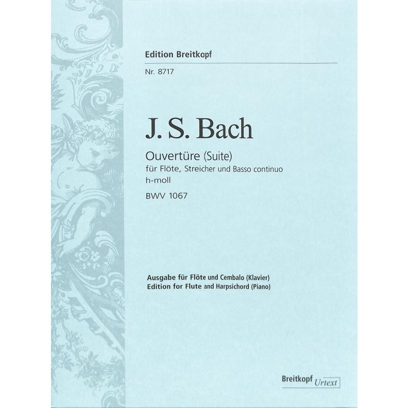 Titelbild für EB 8717 - OUVERTUERE (ORCHESTERSUITE) 2 H-MOLL BWV 1067