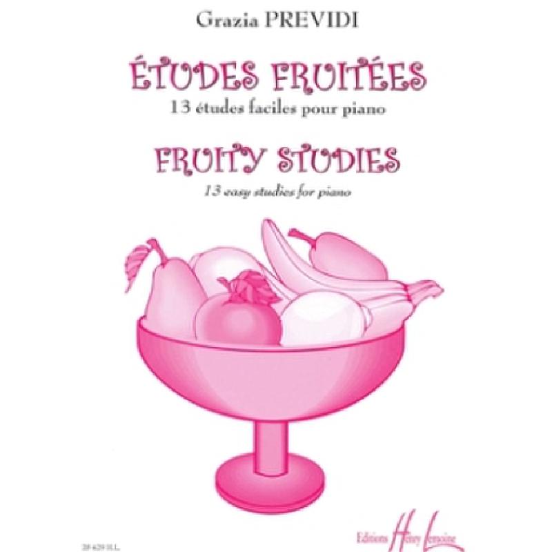 Titelbild für LEMOINE 28429 - ETUDES FRUITEES - 13 ETUDES FACILES