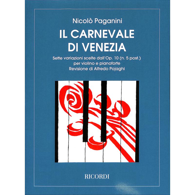 Titelbild für NR 127729 - IL CARNEVALE DI VENEZIA - VARIATIONEN