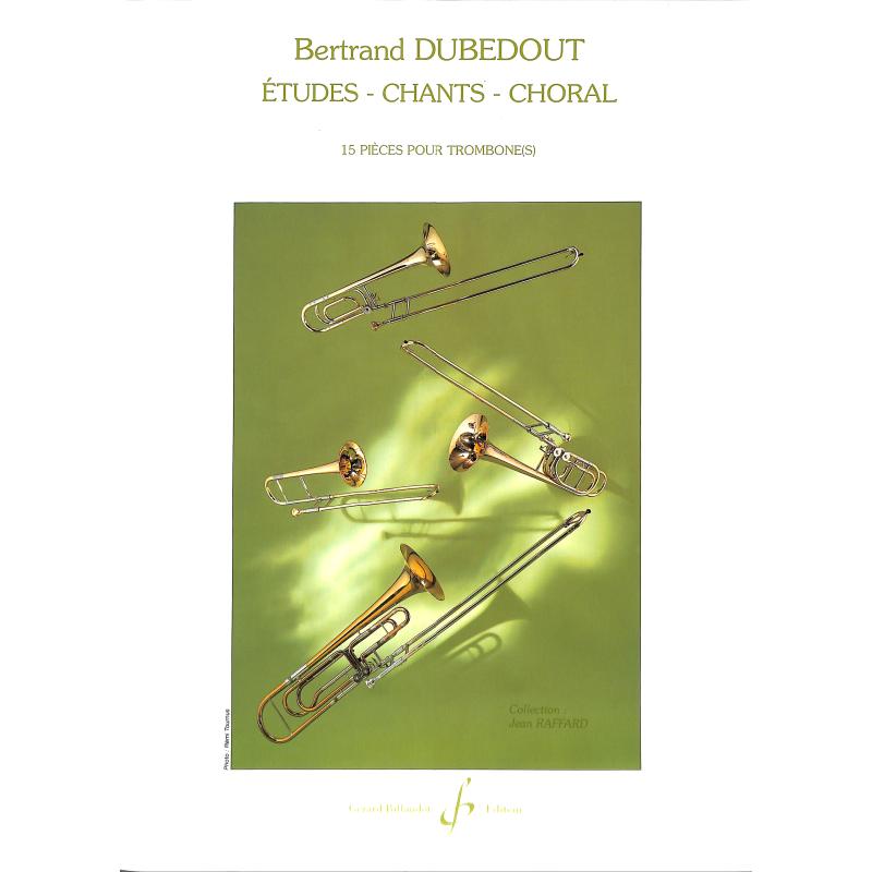 Titelbild für BILL 7055 - ETUDES - CHANTS - CHORAL